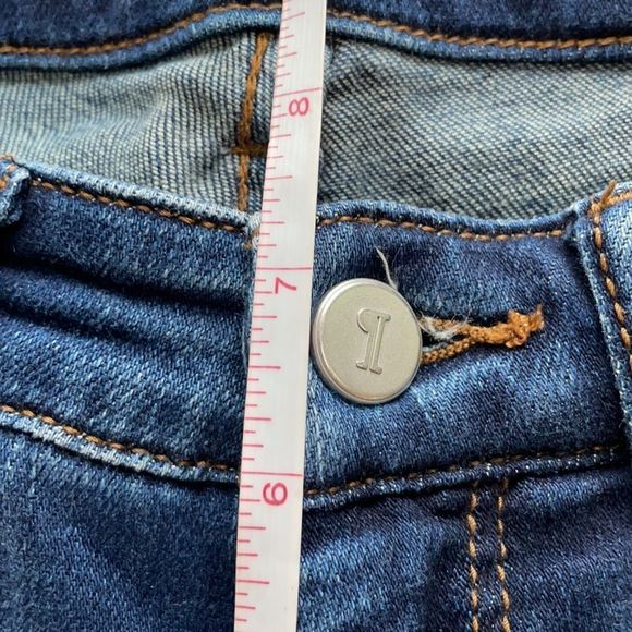 Pilcro and the Letterpress Dark Blue Skinny Jeans - Picture 13 of 16